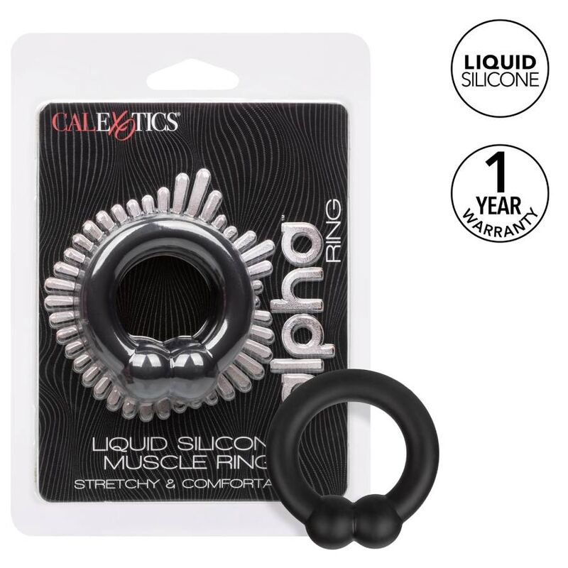 Anillo para el Pene Alpha Muscle - Negro