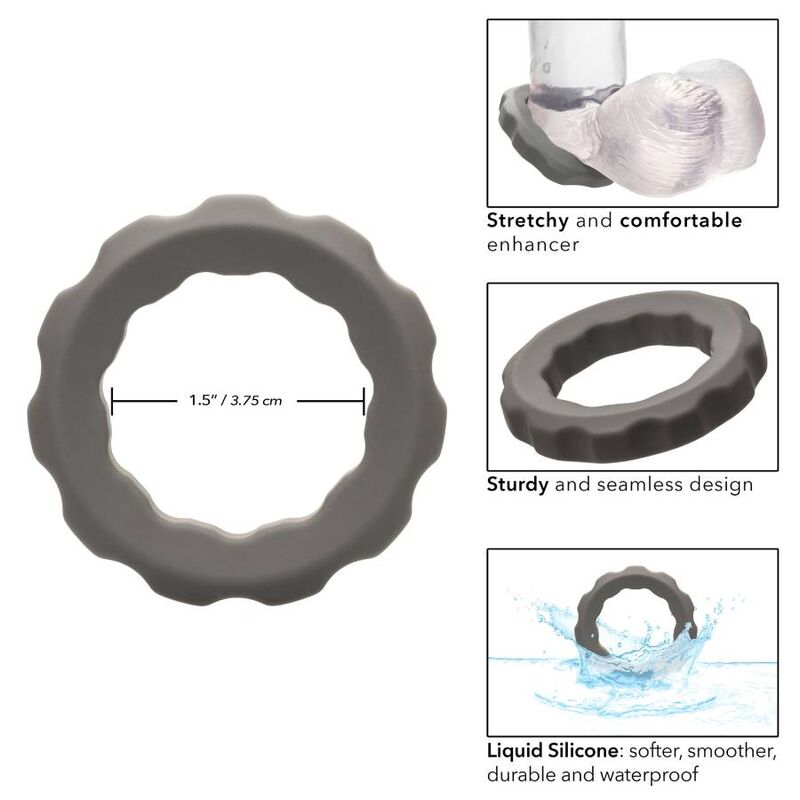 Alpha Erect Grey Cock Ring
