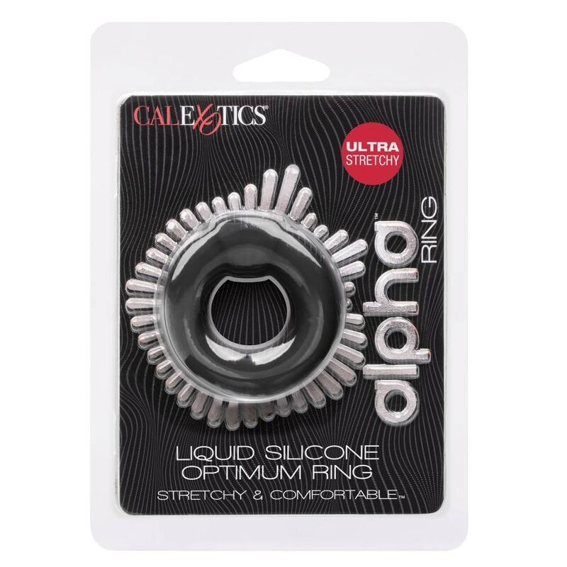 Alpha Optimum Cock Ring - Black