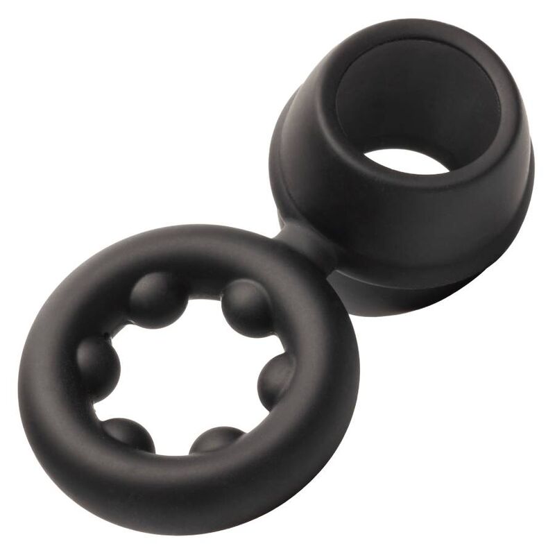 Alpha Dual Magnum Cock Ring - Black