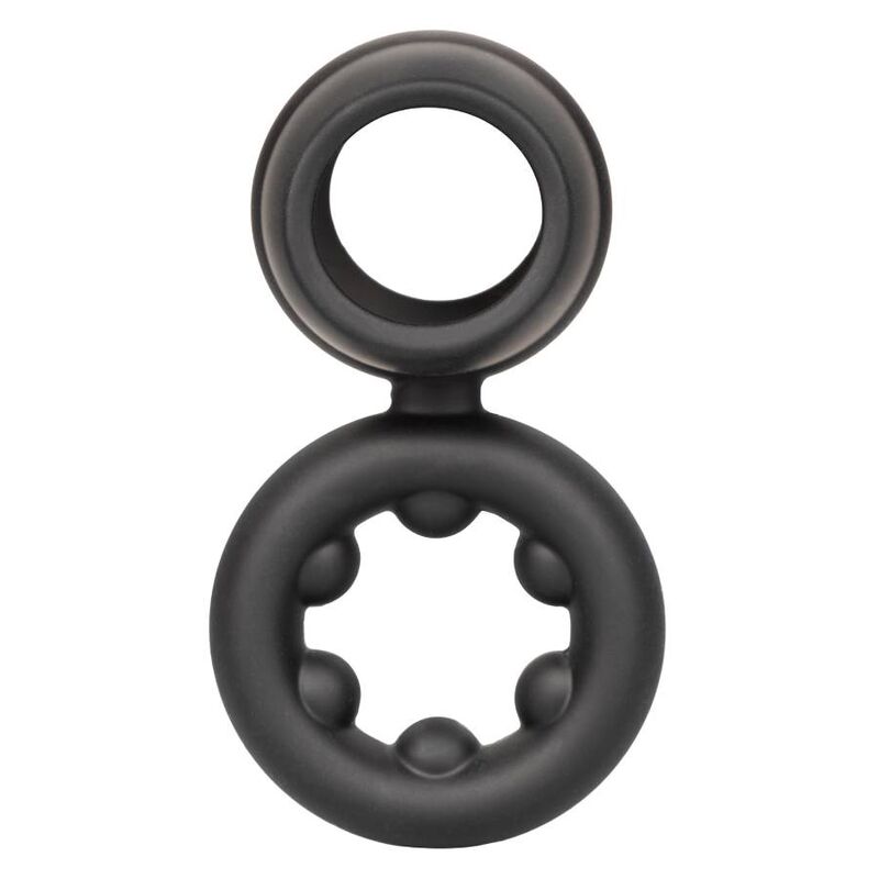 Alpha Dual Magnum Cock Ring - Black
