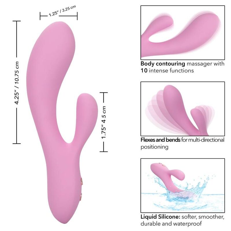 Estimulador Rosa Contour Zoie