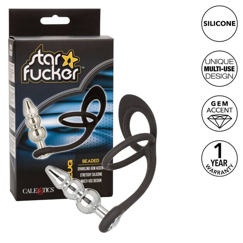 Plug Anal com Contas Star Fucker