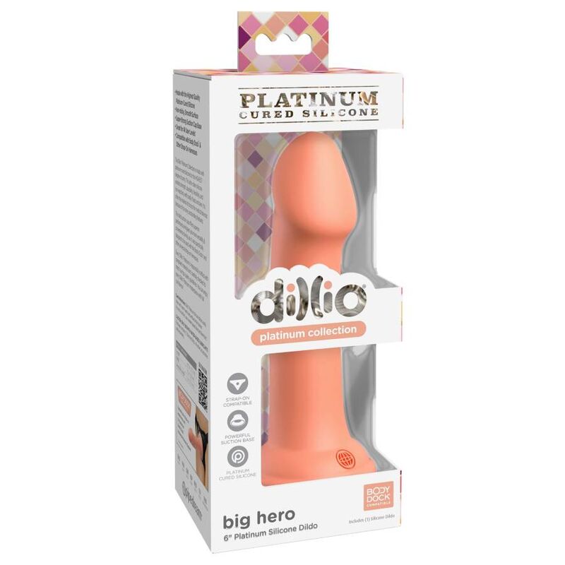 Big Hero Orange 15.24cm Sex Toy