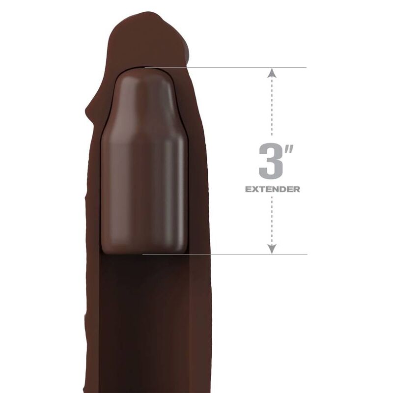 Pipedreams Brown Sleeve & Anal Plug Set