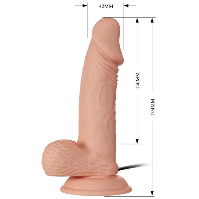 Vibrador Zebulon de Encontro Maravilhoso 19,4cm