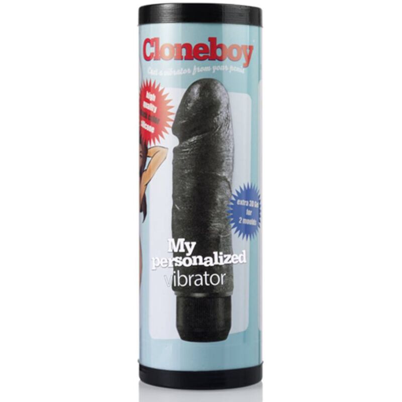 Black Vibrating Penis Cloner Kit