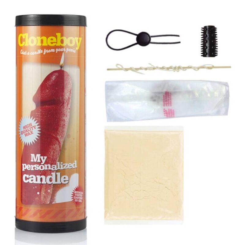 Realistic Candle-Shaped Penis Cloner Kit