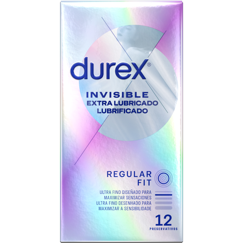 Invisible Extra Lubricated Condoms 12pk