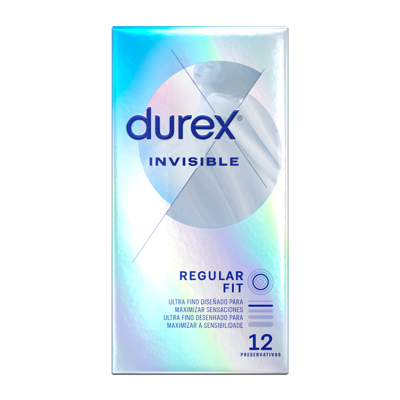 Condones Invisibles Extra Finos - Pack de 12