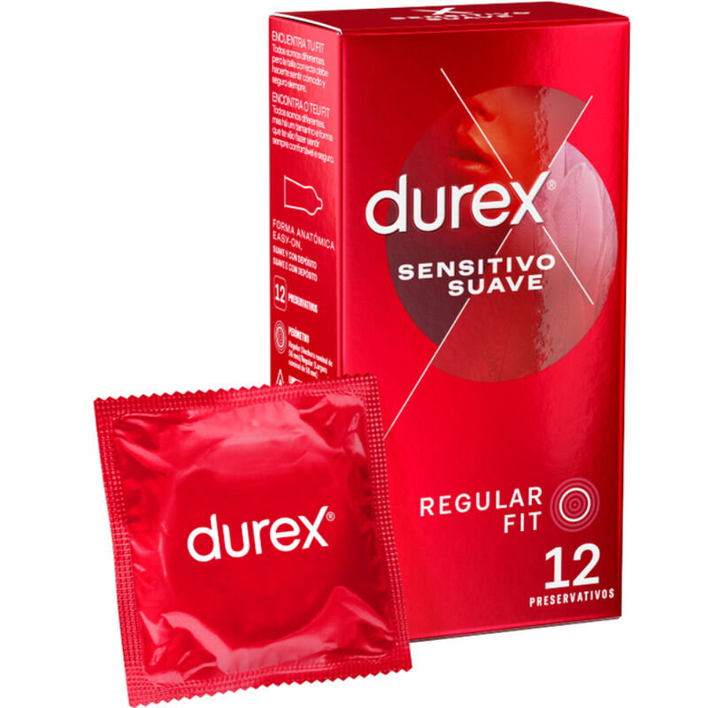 Condones Suaves y Sensibles (Paquete de 12)