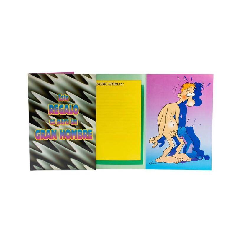 Great Man Erotic Greeting Card