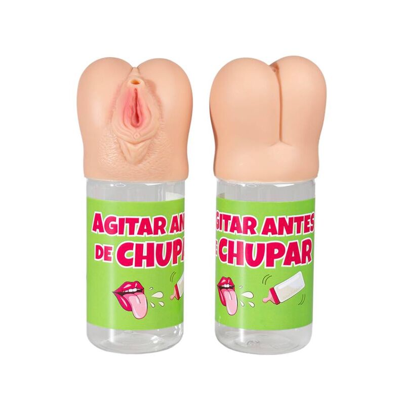 Botella de Lubricante Íntimo con Forma de Vagina