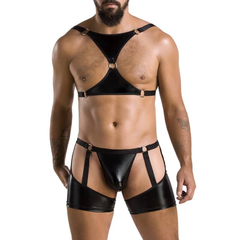 Conjunto de Lencería Negro Aron L/XL