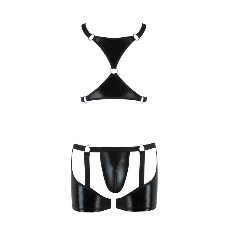 Conjunto de Lencería Negro Aron L/XL