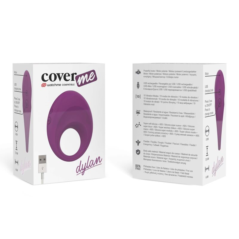 Dylan Rechargeable Vibrating Ring