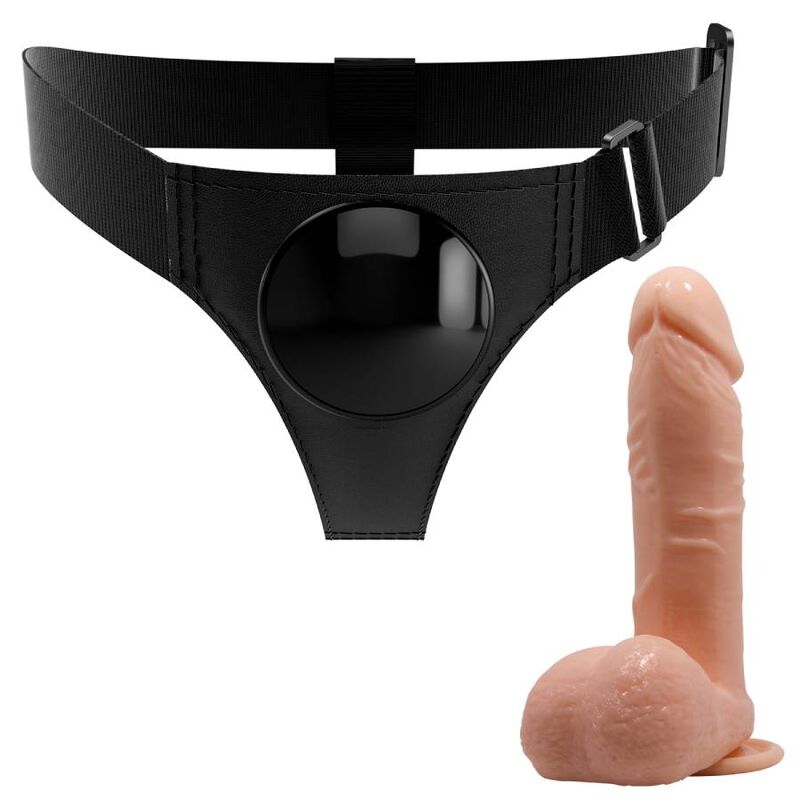 Universal Harness Briefs with 20cm Tom Dildo