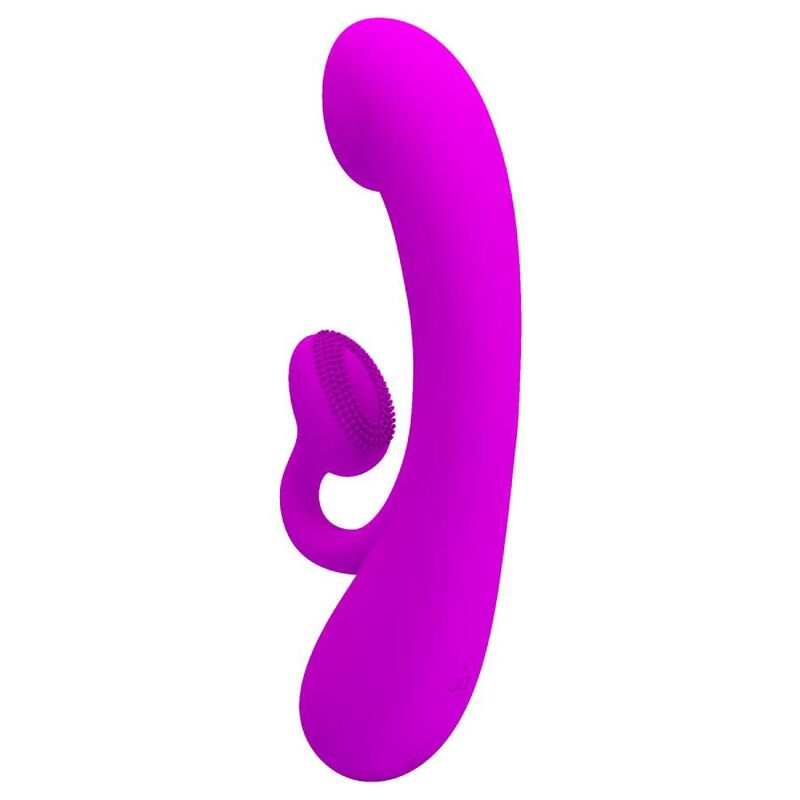 Sincere Purple Silicone Vibrator & Sucker