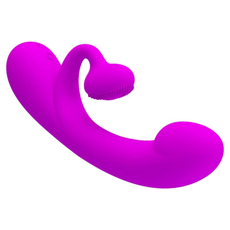 Sincere Purple Silicone Vibrator & Sucker