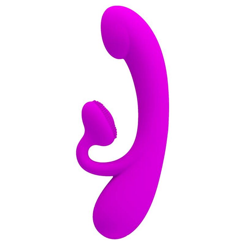 Sincere Purple Silicone Vibrator & Sucker