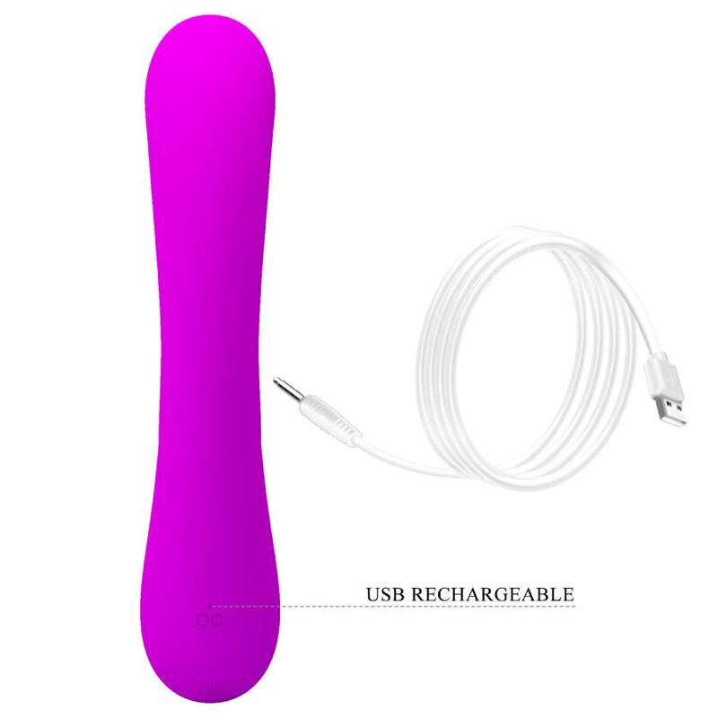Sincere Purple Silicone Vibrator & Sucker