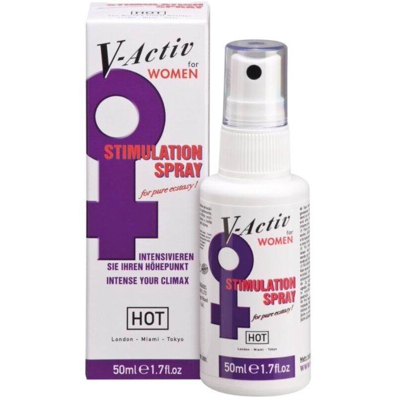 Spray Estimulante V-Activ Penis Power para Mulheres 50ml