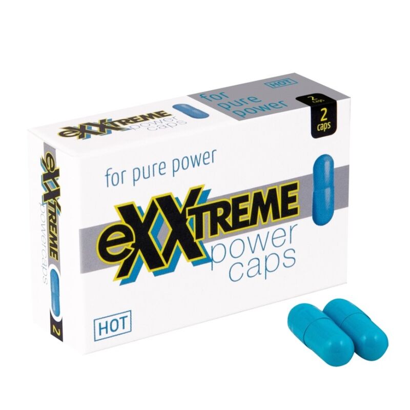 Píldoras de Mejora Exxtreme Power Caps Pack de 2