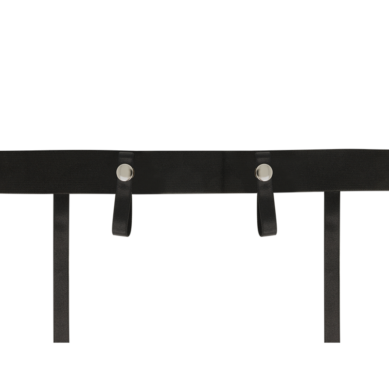 Hollow Harness With Silicone Dildo 16cm