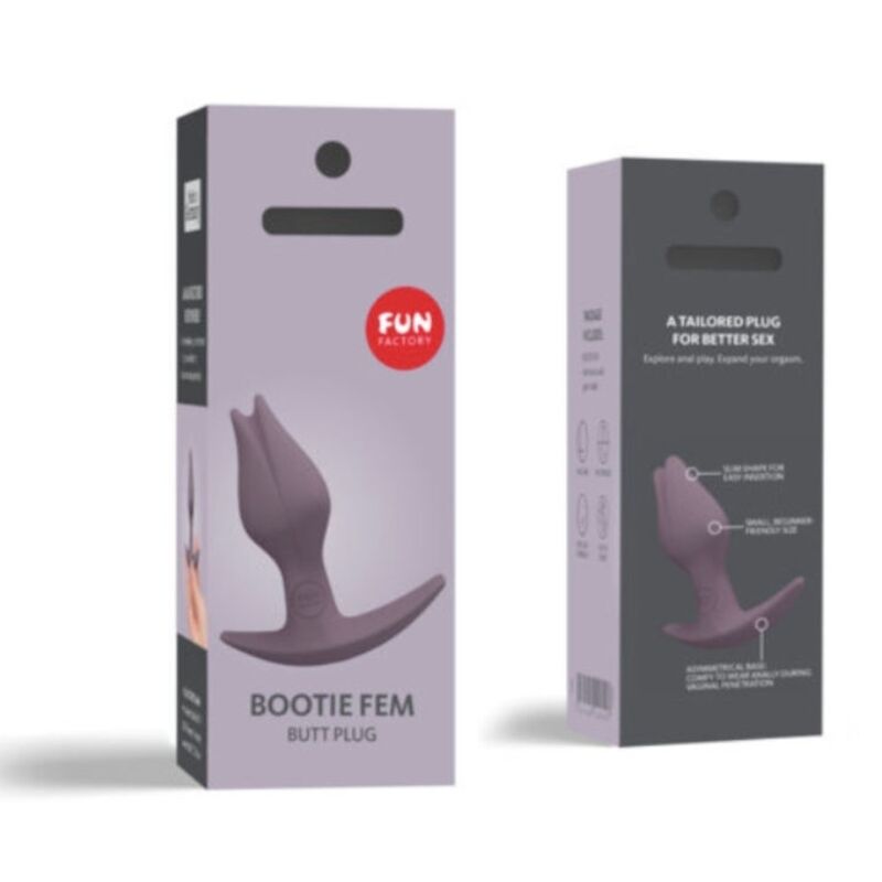 Bootie Fem Taupe Anal Plug