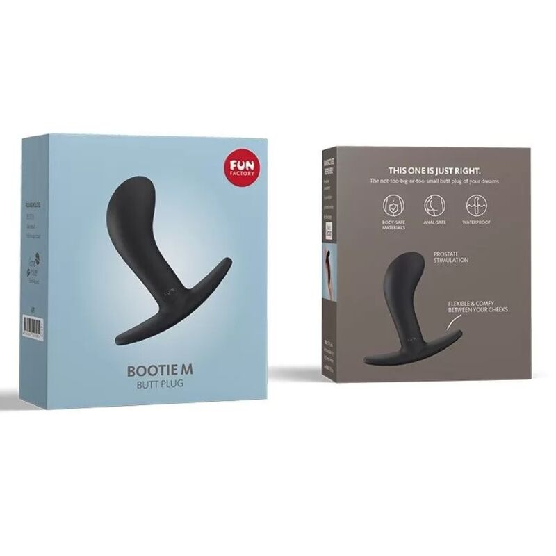 Medium Black Bootie Anal Plug
