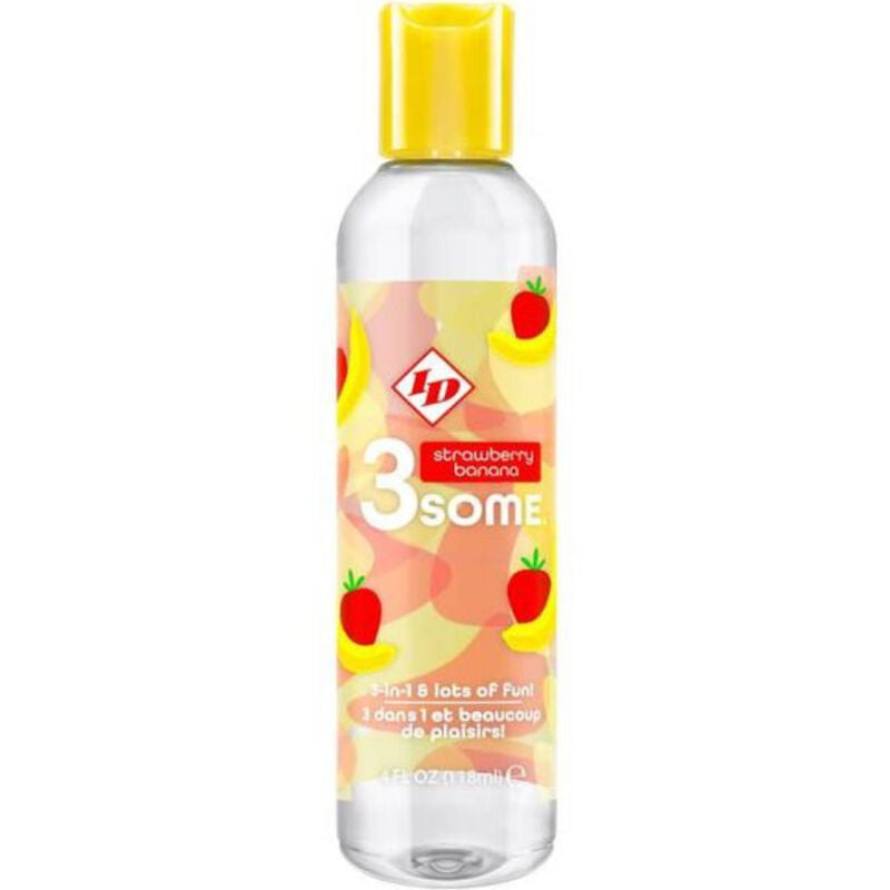 Lubrificante de Morango e Banana 4 Fl Oz