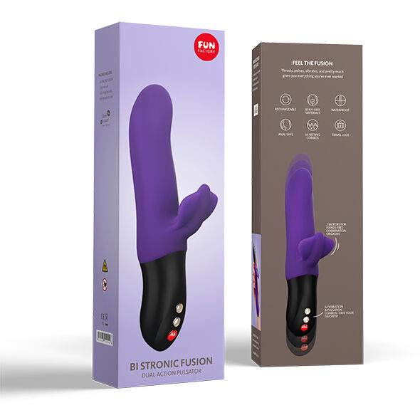 Pulsador Dual Violeta Bi Stronic Fusion