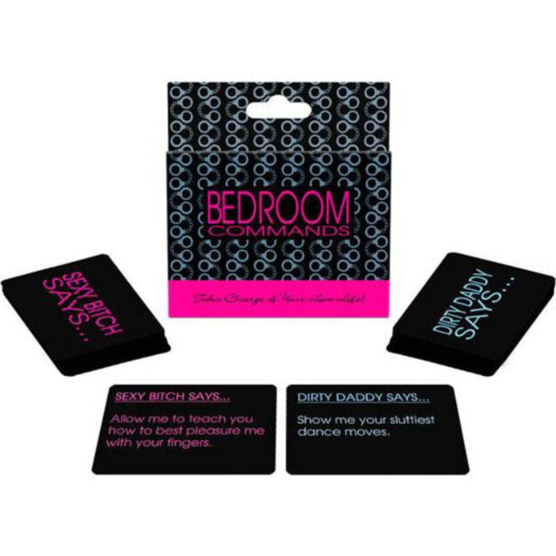 Bedroom Commands Erotic Card Game