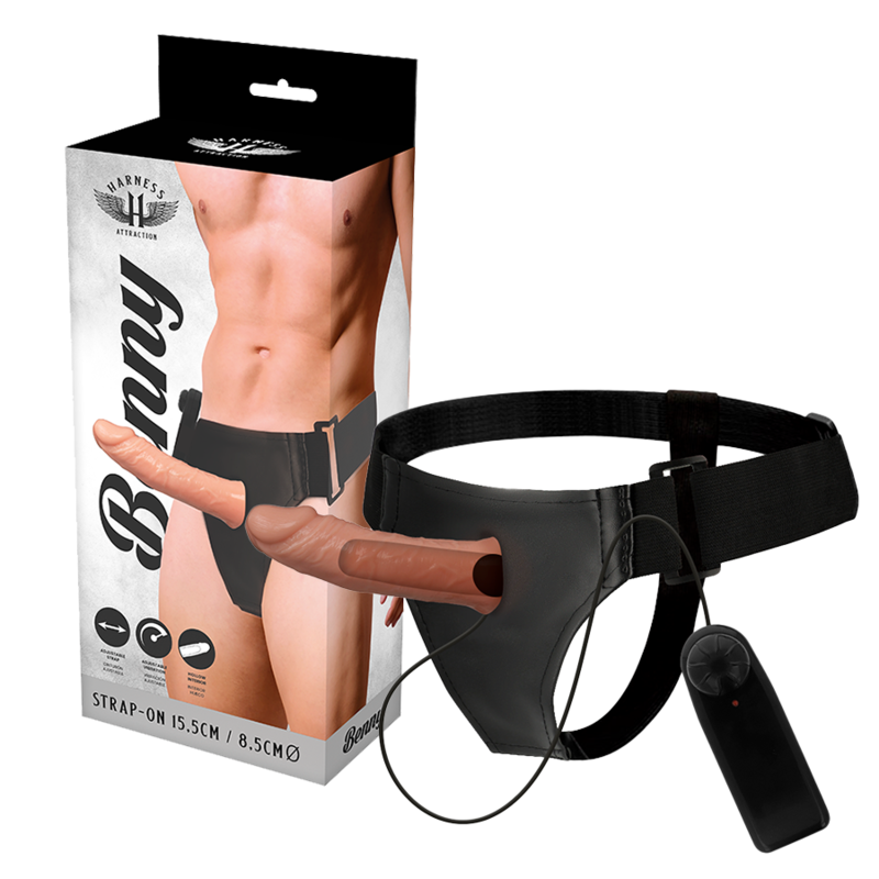 Rnes Hollow Benny Vibrating Dildo 15cm