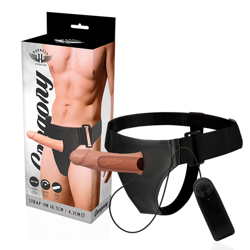 Gregory Hollow Vibrating Dildo 16.5cm