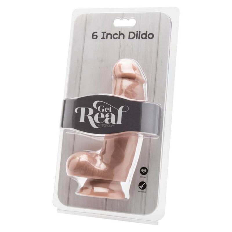 Realistic 12 cm Dildo With Testicles