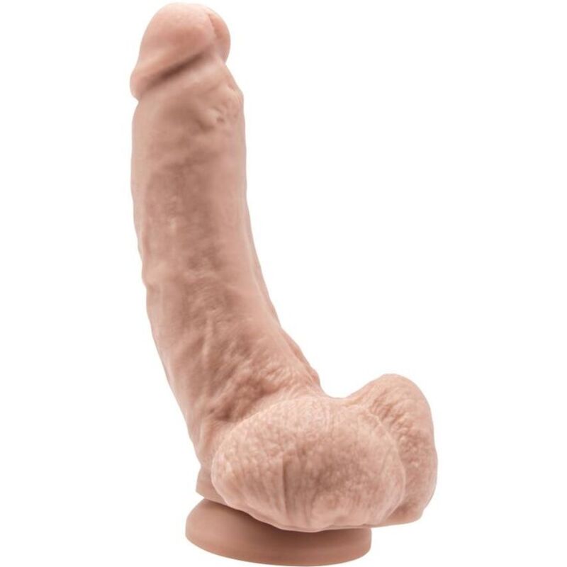 Realistic Dildo with Balls - 20.5 cm