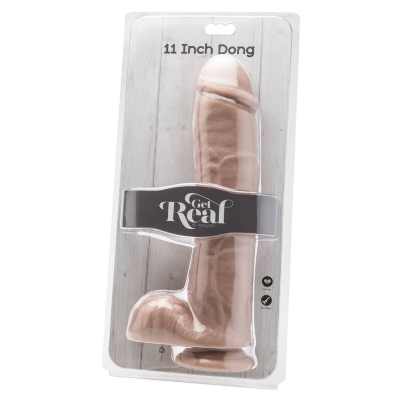 Realistic 28cm Dildo With Balls
