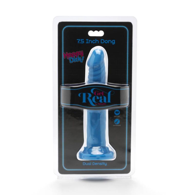Happy Dicks 19cm Blue Dildo