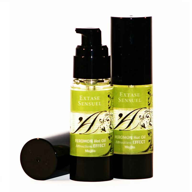 Heat Effect Mojito Pheromone Massage Oil