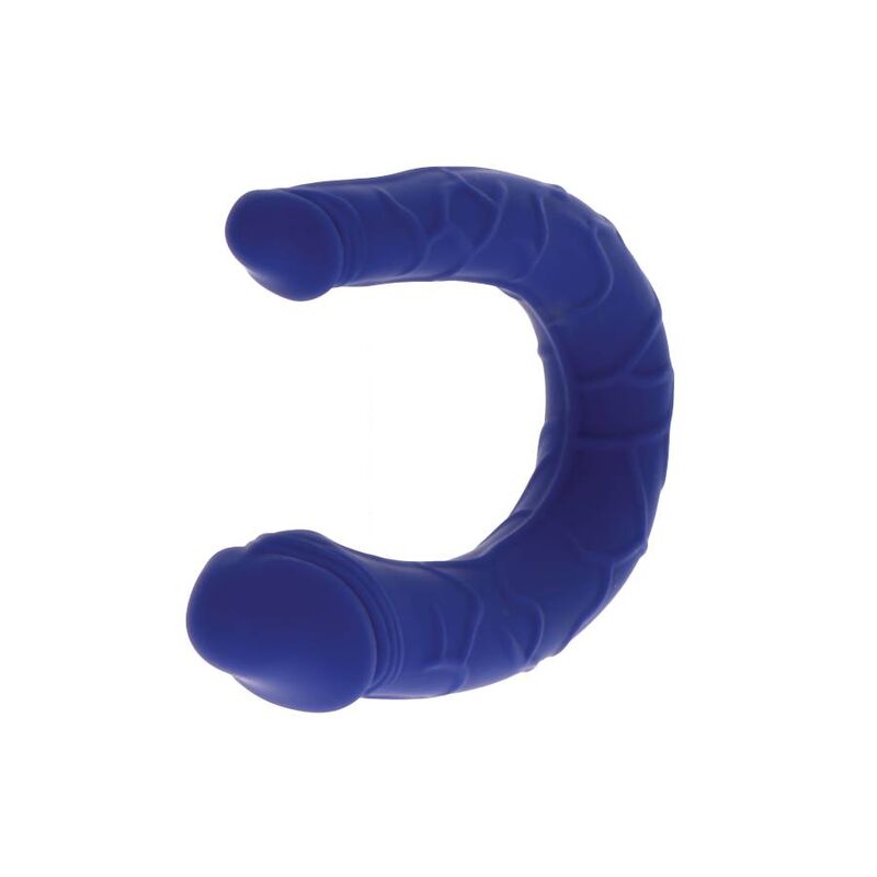Realistic Mini Double Dong - Blue