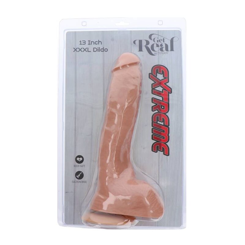 Extreme XXXL 34cm Skin-Like Dildo