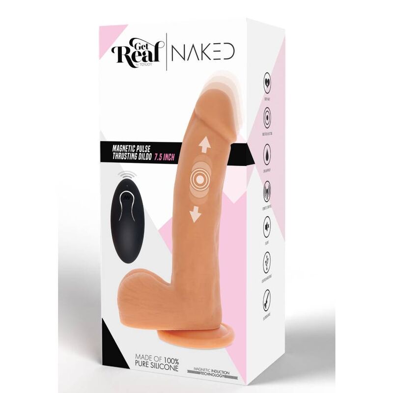 Dildo com Impulso Magnético
