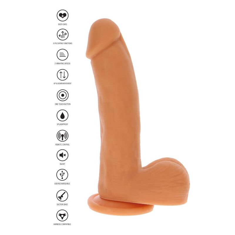 Dildo com Impulso Magnético