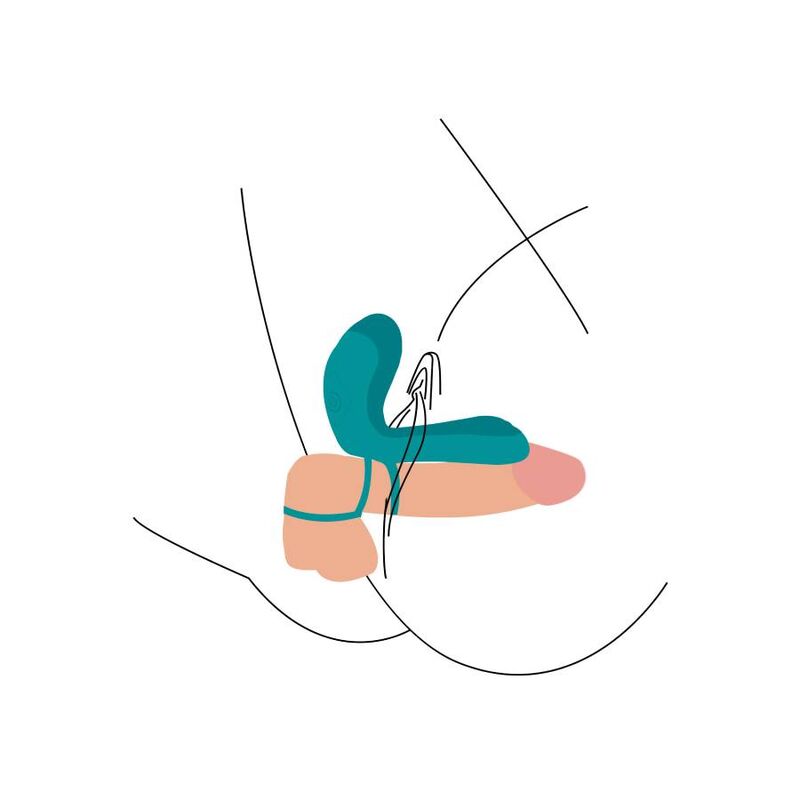 Couples Pleasure Vibrating Ring - Green