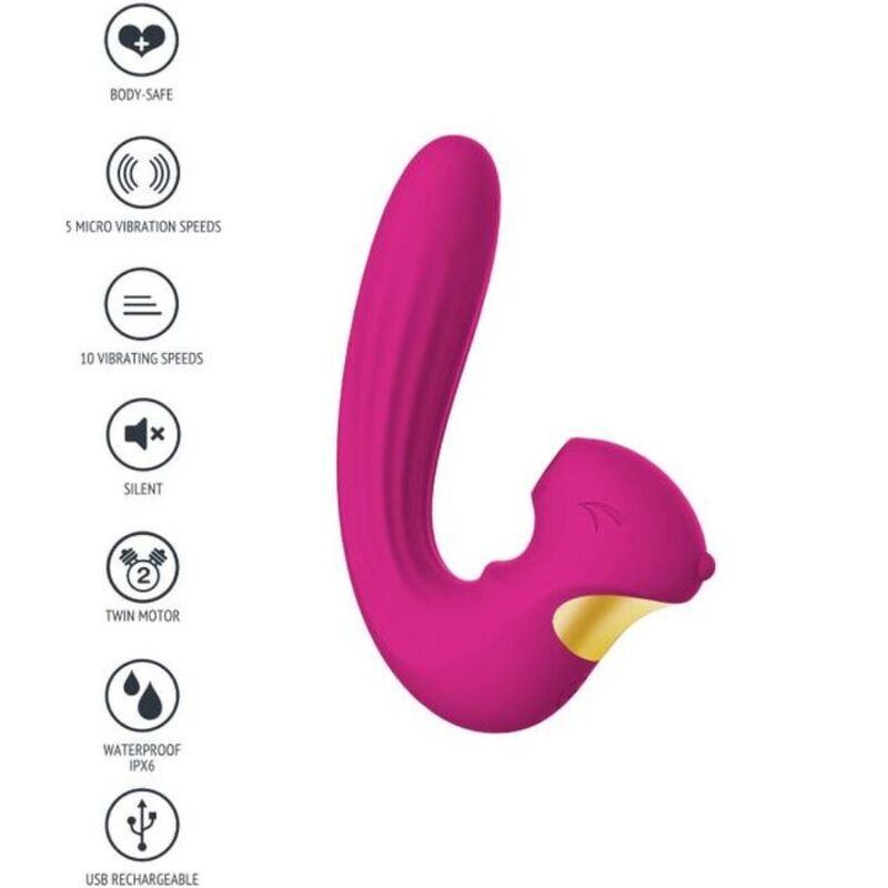 Vibrador Amor Celestial - Fucsia