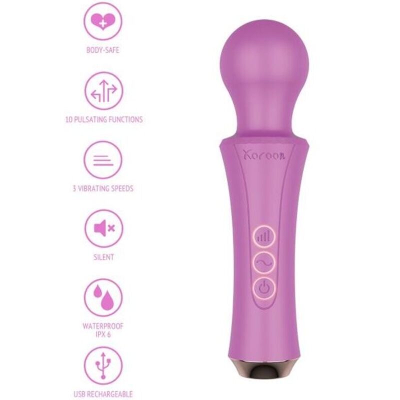 Vibrador Personal Wand Fucsia