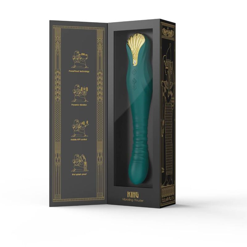King Thruster Green Sex Toy