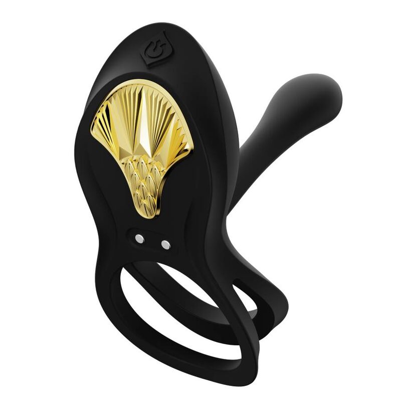 Bayek Black Vibrating Couples Ring