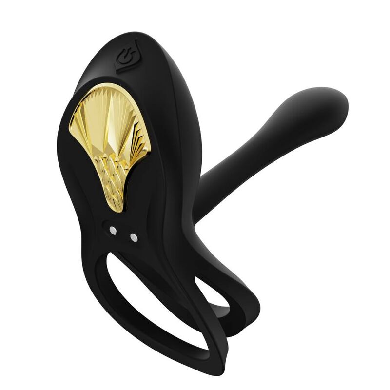 Bayek Black Vibrating Couples Ring
